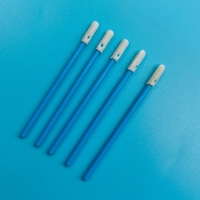 742 Petites éponges à tige de précision, tampons en mousse non pelucheux jetables pour le nettoyage de salles blanches et de semi-conducteurs