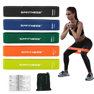 Zuhause Workout Fitness Übung Stoff bänder Resistance Loop Bands