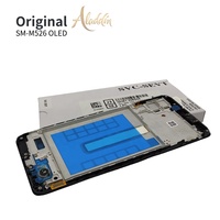 Nouvel écran OLED d'origine Service Pack LCD M526 pour téléphone mobile Samsung Galaxy M52 Pièces réparées LCD avec assemblage de cadre