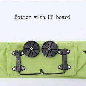 Carrito de Compras Plegable Personalizado de Alta Calidad a Precio de Fábrica, Bolsas de Supermercado con Ruedas, Bolsa para Verduras - Product Image 6