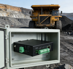 Passerelle de contrôle industrielle SEAVIEW avec protection contre les surtensions 6KV et conception ESD, boîtier métallique pour équipement de ligne de production en usine - Product Image 2