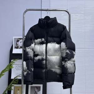 Chaqueta de Plumón Clásica Personalizada TNF 1996, Reversible, Talla Grande, Cálida y Cómoda para Invierno, Chaqueta de Plumón Resistente al Frío - Product Image 1