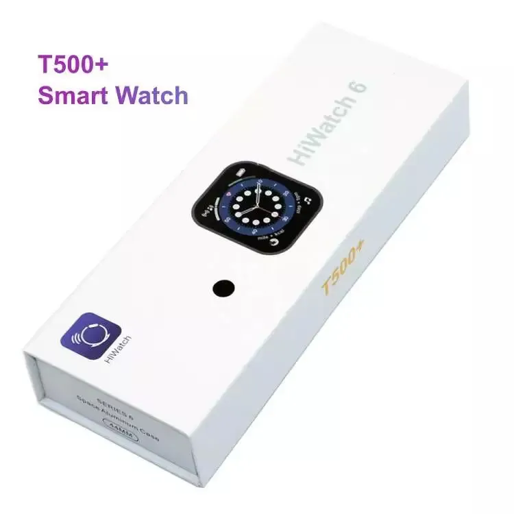 Stappenteller Smart Horloge T500plus Horloge Voor Mannen Digital Sport Draagbare T500 Plus Smart Horloge T500 Plus Smartwatch T500 Plus Seri 6