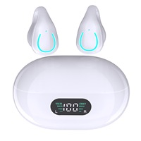 Casque à conduction osseuse 2024, écouteurs sans fil, écouteurs à clip d'oreille, écouteurs ouverts, écouteurs de sport, écouteurs à réduction de bruit, écouteurs TWS, casque de jeu