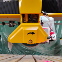 Machine de découpe automatique de dalles de marbre de haute précision, scie à pont CNC 4 axes pour granit