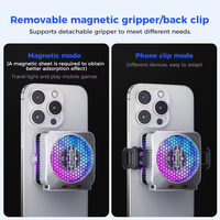 Pendingin Cair PLEXTONE MX2 Pro Fan VC Radiator 6Pro untuk Ponsel Tablet Pad 30W Pendingin Semikonduktor Magnetik