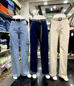 Jeans <span class=keywords><strong>skinny</strong></span> déchirés <span class=keywords><strong>taille</strong></span> <span class=keywords><strong>haute</strong></span> pour femmes, pantalon en denim extensible délavé pour le streetwear, la tenue quotidienne, toutes saisons - Product Image 6