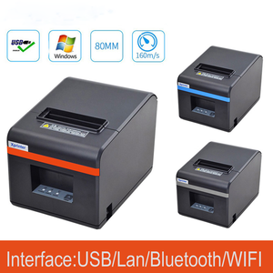 Impresora térmica de recibos de 80mm, dispositivo de impresión de escritorio con usb, bluetooth, cortador automático, barato, MHT-N160II - Product Image 3