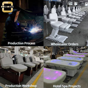 Eyebrows False Eyelash Extensions Lounge Chair <b>Massage</b> Table for Facial Body Beauty Skin Care Spa Salon Wholesale Factory - Product Image 4