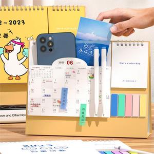 Bán buôn lá vàng Logo sáng tạo nhãn dán tam giác dọc bảng tường lịch kinh doanh quà Tặng lưu ý túi giấy hiển thị - Product Image 2