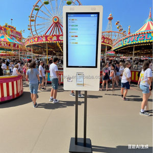 Terminal de Pago de Autoservicio con Pantalla Táctil de 21.5, 24, 27 y 32 Pulgadas, Kiosco de Autopago para Supermercados, SDK, Reconocimiento Facial - Product Image 2