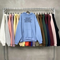 Sweat-shirts en coton 100% en gros, unisexe, personnalisables, en molleton épais 400-500 g/m², coupe oversize, impression à la demande