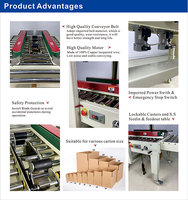 FXJ5050 Bropac Semi Automatique Bande Carton boîte Scellant Boîte Cas Scellant Ruban Machine À Sceller