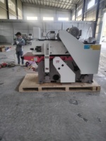 Raboteuse à bois automatique à grande vitesse de haute qualité VH-MB2045D, coupe-spirale robuste, raboteuse double face, travail du bois, moteur 7,5 kW
