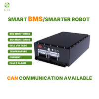 Paket Baterai LiFePO4 OEM 24V 48V untuk Robot Mobile AMR AGV dengan Komunikasi CAN BMS Cerdas