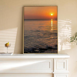 Pósteres e impresiones de paisajes de playa y mar natural, pintura en lienzo, imagen artística de pared para sala de estar - Product Image 3