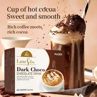 Café au chocolat noir minceur sans sucre, boisson naturelle avec L-Carnitine, vente directe usine