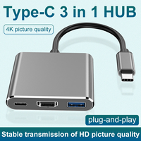 Base de Expansión OEM de Última Generación, Hub USB 3.0 11 en 1, PD 100mbps, Ethernet, VGA, AUX, USB Tipo C, para Estación de Acoplamiento para Portátiles MacBook