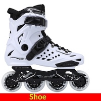 Patins à roulettes pour adultes, club de patinage sur glace, patins en ligne simples, dessus en maille respirante PP/PVC/PU, club universitaire, patinage sur sol plat