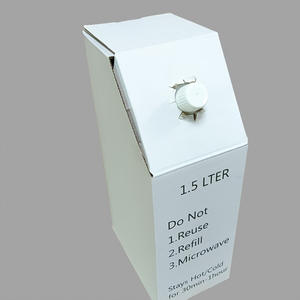 Custom Printed Heat Seal Stand Pouch Corner Spout Inner <b>Box</b> Food Grade PE <b>Material</b> Bag in <b>Box</b> for Whisky Coffee Liquid <b>Storage</b> - Product Image 6