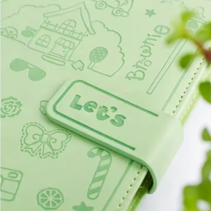 Diario motivacional de mujer negra empoderada, cubierta de tela A5, cuaderno encuadernado en espiral con costura de sillín - Product Image 3