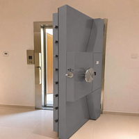 Portes de coffre-fort pour les commerces de financement, conçues pour résister aux intrusions violentes, pour le stockage d'objets de valeur