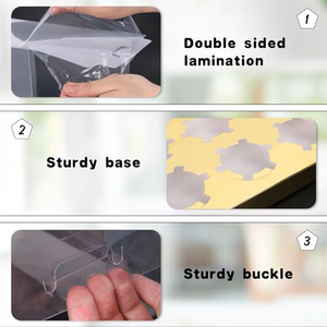 Rectangle Clear Cake Packaging Boxes Transparent <b>Plastic</b> Gift Candy <b>Box</b> Cake Carrier <b>Display</b> for Wedding Party Birthday - Product Image 3