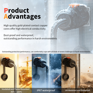 Kết <span class=keywords><strong>n</strong></span>ối không thấm <span class=keywords><strong>n</strong></span>ước mj32 kim loại 120A 600V nhanh chóng khóa bảng điều khiể<span class=keywords><strong>n</strong></span> gắ<span class=keywords><strong>n</strong></span> kết nam <span class=keywords><strong>n</strong></span>ữ ổ cắm cắm PA66 - Product Image 5