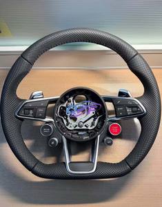 Utilisé pour <span class=keywords><strong>Audi</strong></span> RS3 <span class=keywords><strong>2022</strong></span> Modification du volant avec roue sport en fibre de carbone - Product Image 2