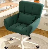 Chaise pivotante confortable pour ordinateur, pour étudiants, pour le maquillage, pour le travail assis, pour le dortoir, pour se détendre