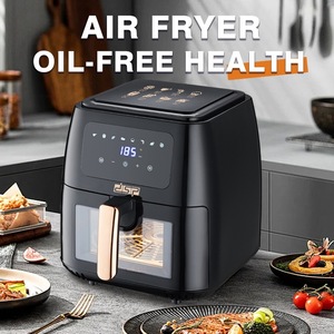 Friteuse à air Dsp 3L 4L avec écran numérique, revêtement céramique antiadhésif pour la cuisine à domicile - Product Image 2