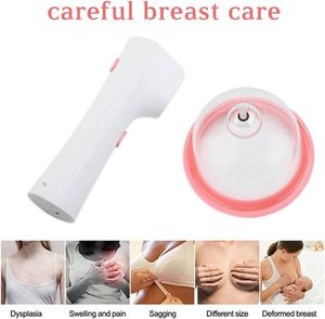 Macchina Professionale per Massaggio e Ingrandimento del Seno, Dispositivo Elettrico di <span class=keywords><strong>Bellezza</strong></span> per Migliorare il Seno, Design con Pompa a Vuoto a 2 Misure, Aspirazione con 2 Coppe - Product Image 2