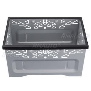 2 DIN Radio Installation Frame Unit Universal Cage Radio Vehicle Case <b>Car</b> <b>DVD</b> <b>Player</b> Framework Mounting Plate Frame for Passat - Product Image 6