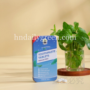 Thân thiện với môi kem đánh răng nhai máy tính bảng thiên nhiên lấy cảm hứng từ Fluoride miễn phí răng giải pháp làm sạch - Product Image 4