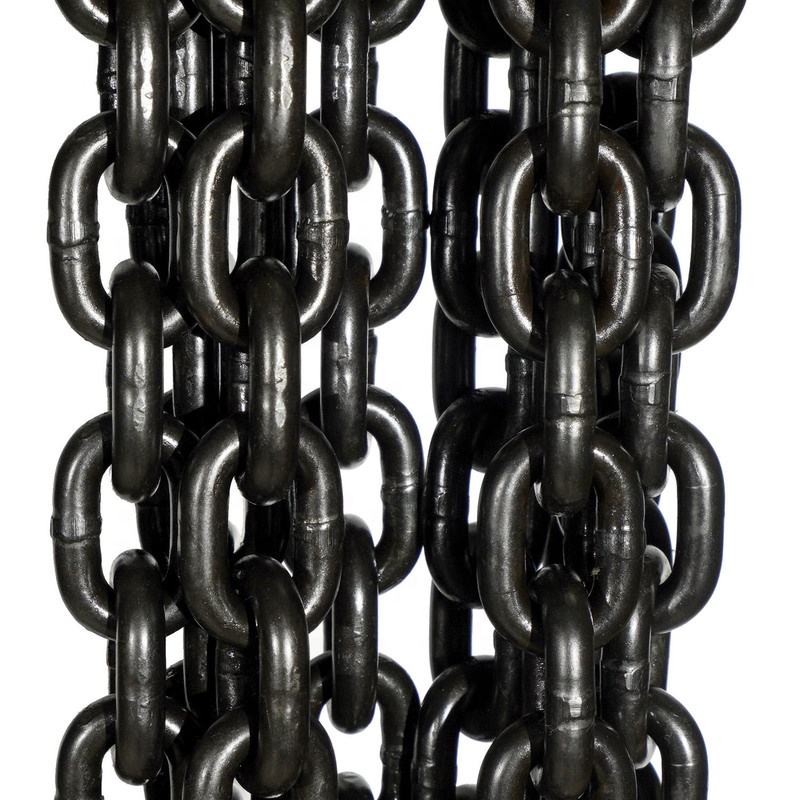 Catena Di Sollevamento 4 Tonnellate - Imbracatura A 4 Gambe Con Ganci In Acciaio - Foto 8