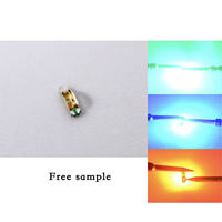 Chip LED SMD Tampilan Samping Langsung dari Pabrik 1.8V 3.4V 130 Derajat 1204 RGB Manik LED SMD Chip LED Sampel Gratis