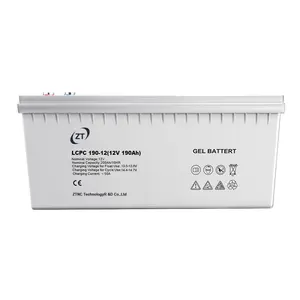 Lead Acid Battery Storage 12V 190AH AGM 12 V100Ah Battery for solar system