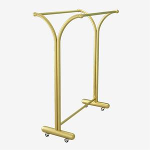 ราวแขวนเสื้อผ้าแบบสองด้าน รุ่น Modern Eco-Friendly Mr19 ขายตรงจากโรงงาน ถอดประกอบได้ พร้อมล้อ สำหรับร้านขายเสื้อผ้า - Product Image 6