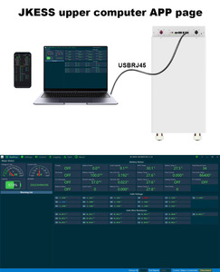 Boîtier de batterie portable 48V avec roues et indice de protection IP50 pour un déplacement facile, installation de stockage d'énergie solaire domestique - Product Image 4