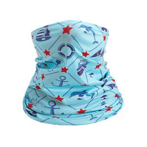 Children's Printed Neck Scarf 20cm Cartoon Outdoor Sports Sunscreen Face Mask Multifunctional Headband - Product Image 2