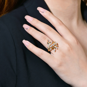 Bagues de fiançailles en argent sterling jaune avec zircone cubique taille marquise, or blanc, émeraude, <span class=keywords><strong>prix</strong></span> d'usine - Product Image 5