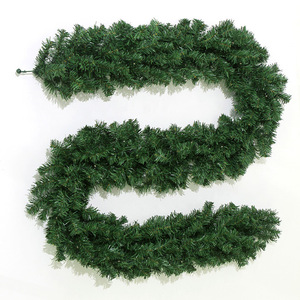 Ghirlanda Natalizia Artificiale in PVC da 9 Piedi, Decorazione <span class=keywords><strong>per</strong></span> Porta in Vimini Fatta a Mano <span class=keywords><strong>per</strong></span> Feste, Vendita all'Ingrosso - Product Image 2