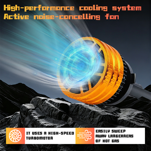 ไฟรถยนต์ LED กำลังสูง 140W 17000lm สว่างพิเศษ ท่อทองแดงคู่ H7 Luces Led Auto H4 H11 ไฟหน้า LED - Product Image 2