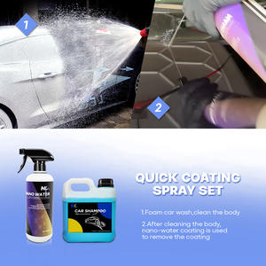 Kit de Detallado de Autos NIKELIANG 2024 de Alta Calidad con 3 Años de Duración, Incluye Limpiador Cerámico con Nano Agua y Productos de Lavado - Product Image 2