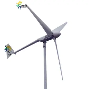 Poland 3kw wind turbine with 4m blades rotor