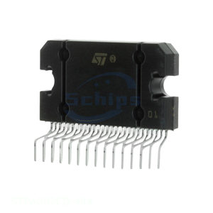 27 Flexiwatt, Formed Leads Chip IC AMP AB QUAD 85W 27FLEXIWATT Original One Stop Service STPA002CD-48X Integrated Circuits Chip - Product Image 1