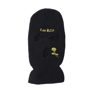 Passamontagna Invernale Personalizzato con Logo Ricamato, Copertura Completa del Viso, 3 Fori, Stile <span class=keywords><strong>Rapper</strong></span> Bandit - Product Image 6
