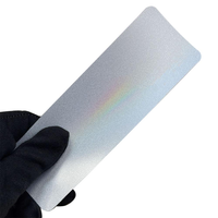 Film Vinyl PET Glossy untuk Pembungkus Mobil, Perubahan Warna, Pasokan Langsung Pabrik OEM, 300+ Warna, Pemasangan Kering, 1.52*16m, PET Laser Putih Matte