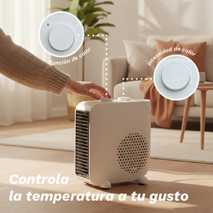 เครื่องทำความร้อนไฟฟ้ากรุนเคล 2000W พร้อมพัดลมเทอร์โมสตัทแบบสองตำแหน่ง - Product Image 4