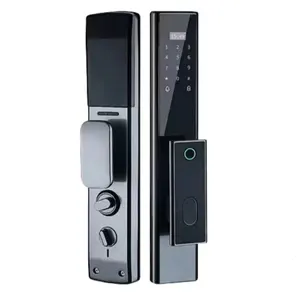 Smart Home Intelligent Automatic Fingerprint Password Tuya Wifi App Remote Control With Digital Door Lock For Apartment